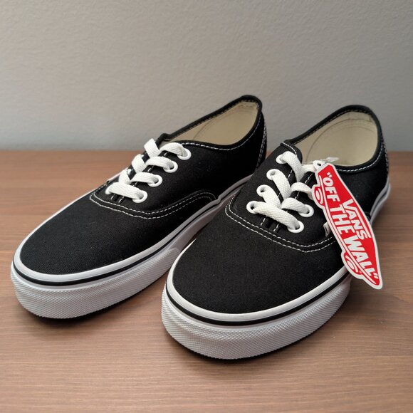 Vans Authentic Black Shoes Brand New 4M/5.5W - Picture 4 of 7